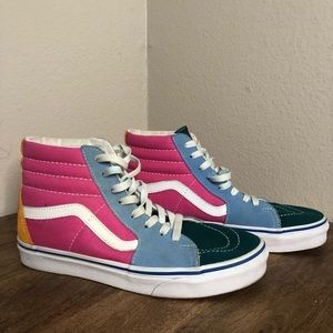 Color Block Vans Sk8 Hi